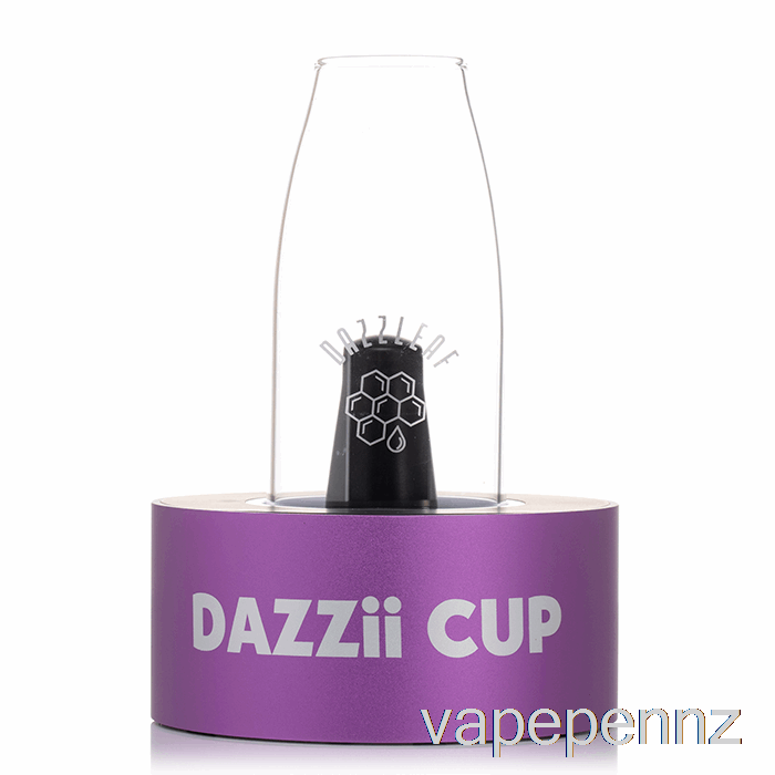 Dazzleaf DAZZii Cup 510 Vaporizer Purple VAPE NZ